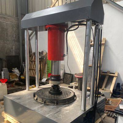 IS 1726 Cover Load Testing Machine Load Class D400 Manhole Cover Test Manhole Cover A15 B125 C250 D400 Test Machine photo-2