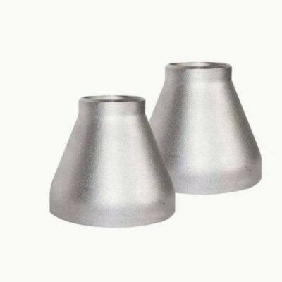 Réducteur concentrique en acier inoxydable 304L, Calibre 10 F, Dimension de tuyau 2 1/2 pouces X 1 1/2 pouces
