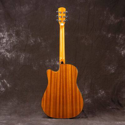 China Factory Wholesale 41inch Acoustic Guitar Kit - OTIS 41 Yusha DC Bucket Bright Laminated Top M-19 photo-4