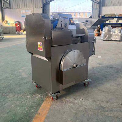 Mini CNC Gemüseschneidemaschine zum Schneiden von weichen Gemüsesorten wie Paprika, Spinat und Zucchini