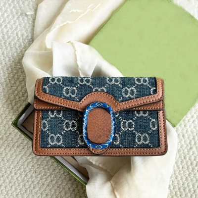 Women Luxury Designer Handbag Right Logo Lady Shoulder Bags photo-1