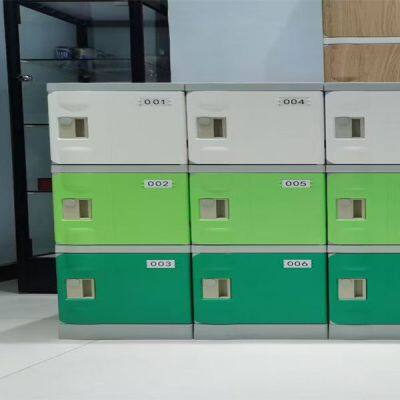 Waterproof ABS Plastic Gym Locker for Fitness Center Changing Room OEM/ODM