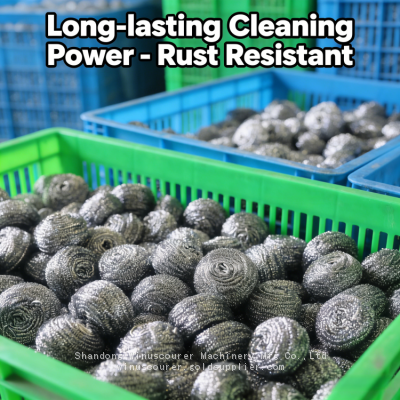 Bulk Stainless Steel Scourer Heavy Duty Steel Scrub Ball photo-5