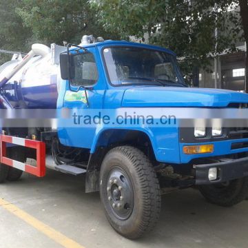 hot sale Dongfeng 5000L sewage truck, China Euro III or Euro IV sewage truck