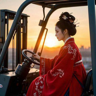 Forklift Rental on Middle Chengliu Road, Exhibition Unloading, Aerial Work Platform. Phone: 100 - Ton Crane Rental, Aerial Work Platform photo-4