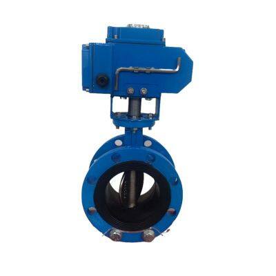 Pn16 Pn25 DN250 DN300 Flurine Lined Acid and Alkali Resistant Lug Flange Wafer Butterfly Valve photo-3