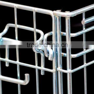 Large Storage Mesh Steel Container With 4 Wheel photo-4