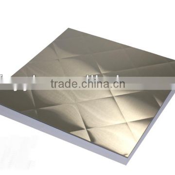 304 wall covered stainless steel decorative sheet