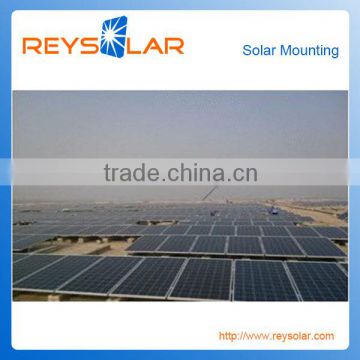 Solar Module Mounting Structures aluminum bolts and screws on-grid solar mounting system