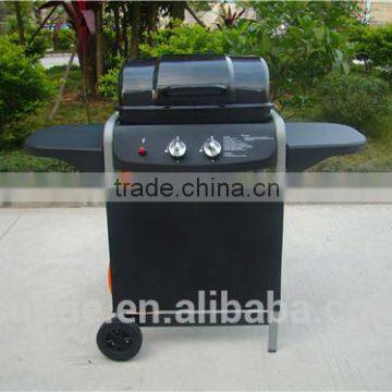 CSA &CE Certified 2 Burners Mobile Professional Gas Barbecue Grill