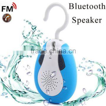 2015 Newly Hook Waterproof Bathroom Speakers With FM Radio for Home Bathroom Sports