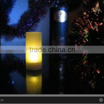 home interior decorating of led spotlight flame appearing like genuine candle used for party and ornament