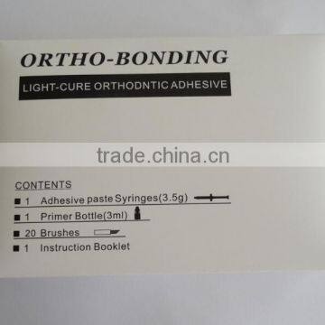 High Quality Orthodontic Adhesive Bonding No Mix Orthodontic Adhesive Bonding,Mixed Light cure