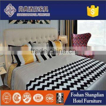 Modern wooden hotel apartment room furniture set cheap