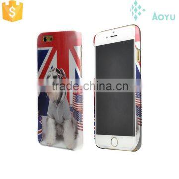 Factory Popular 3D sublimation PC phone case for iphone 6 case cover