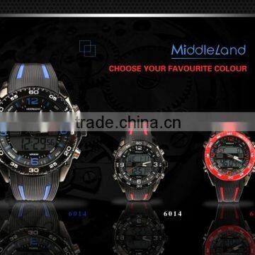 MIDDLELAND 6014 Japan digital movement sport watch Import Lithium Battery sport watch