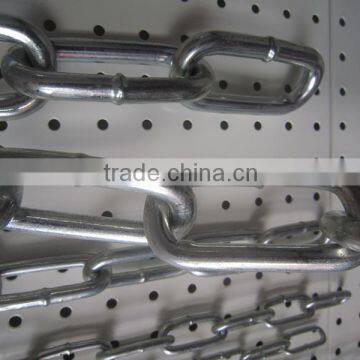 English Standard Electro Galvanized Mild Steel Long Link Chain