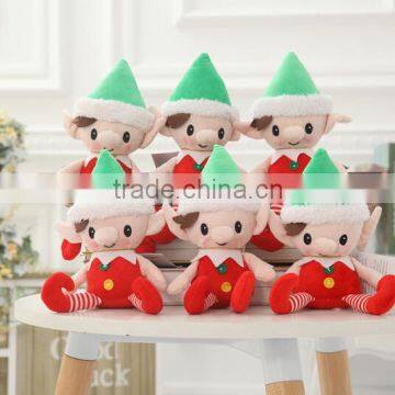 christmas elf toy/elf christmas decoration/26cm christmas elf stuffed plush toy