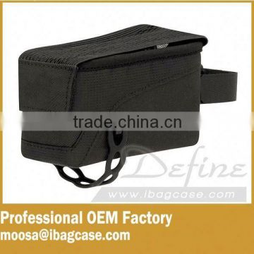 The black bicycle top tube bag bike frame bag bike Saddle Bag