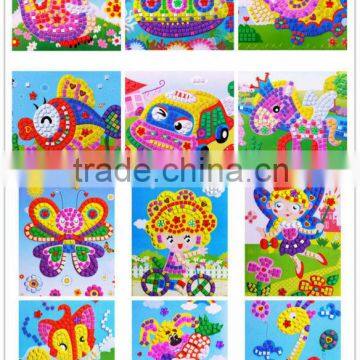 2014 new design of mosaic sticker for children