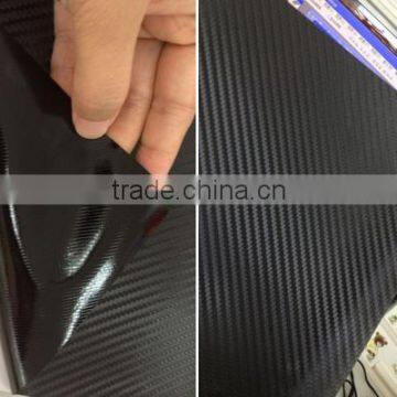 Adhesive to Flat Glass/plastic/metal/wood Surface PVC Decal Carbon Fiber Vinyl Wrap Sticker 160mic photo-3