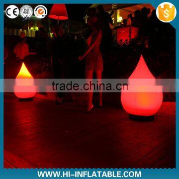 sparkling lighting inflatable ball outdoor decorations with the led lights for event,party