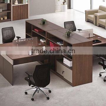 Modern office partner computer desk for 4 person (SZ-WSB350)