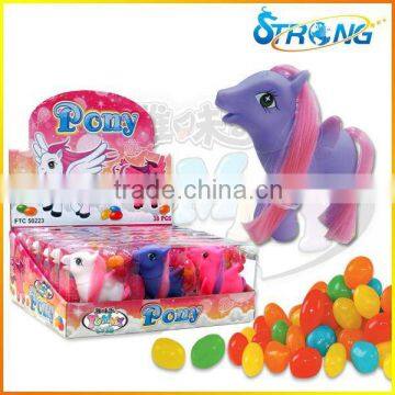 My Little Pony Toys with Sweet Candy in box