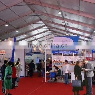 huge exhibition tent