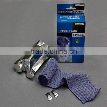 YD70110Ice pack bandage with clips