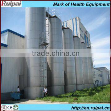 Stainless steel milk storage tank