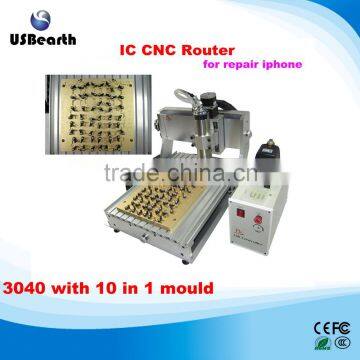 Repair tool for iPhone, CNC 3040 1500w Water cooling Grinding Machine, Milling Engraving Machine for iPhone IC repair