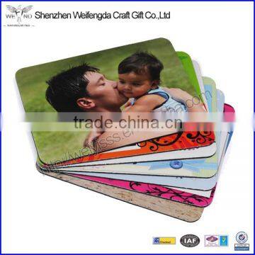 Fashion Plastic Rubber Photo Mouse Pad