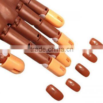 100 Tips Professional Nail Trainer Tool Super Flexible Fingers Personal & Salon Adjustable Practice Hand Training Practice Tips photo-5