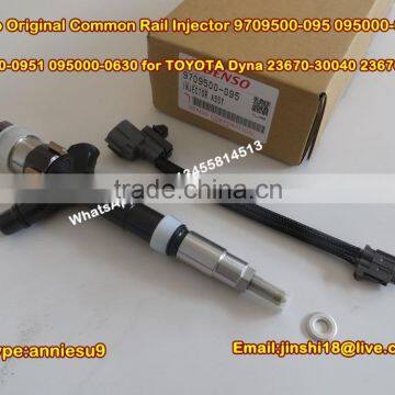 Denso Original Common Rail Fuel Injector 095000-0950 095000-0951 095000-0630 for TOYOTA Dyna 23670-30040 23670-39045