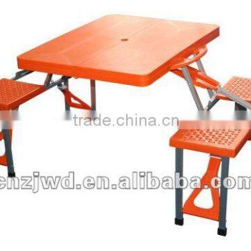 4 Seats Plastic Folding Table Camping photo-2