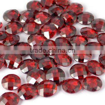 AAA Beautiful Natural Garnet Cubic Zirconia CZ Loose Gemstone Beads Bead Cabs 6mm, 8mm, 10mm Round Briolette handmade beads