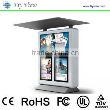 46 Indoor Touch Screen Digital Signage Ads Display LCD All In One PC with Wifi/3G player