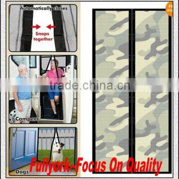 Camouflage Design Magic Mesh Camouflage Print Magnetic Screen Door As Seen On TV