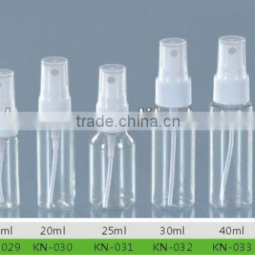 10-40ml PET Empty Plastic Mist Spray Bottle