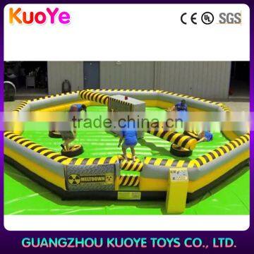 inflatable jump bar double pole,wipeout inflatable game inflatable,wipeout manufacturer