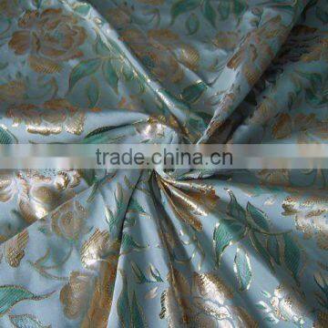 Chinese brocade with flower pattern