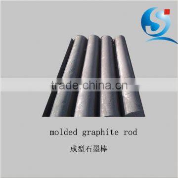 Aluminum melting graphite rod