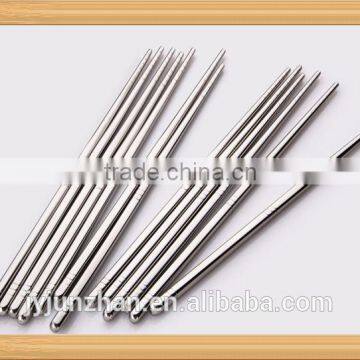 High quality Korea chopstick Stainless with flower made by Jieyang factory directly