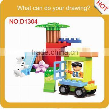 Factory price 2014 Educational block DIY Block Set