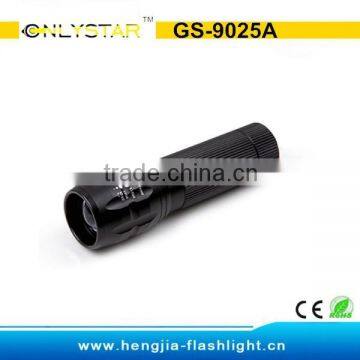 GS-9025A aluminium zoom high light led torch light