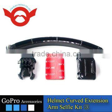 The Arm With Mount for Helmet, With 3M Sticker & Screws. For GoPro Hero3+/3/2/1 photo-5