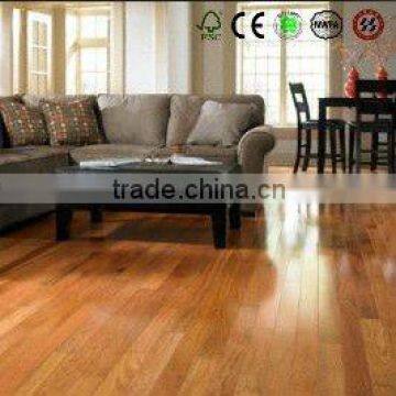 Prefinished solid Jatoba hardwood flooring