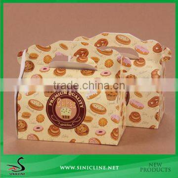 Sinicline Full Color Print Happy Birthday Cake Packing Box/Paper Cake Box