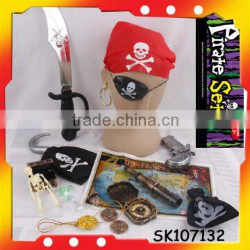 plastic pirate gold coins pirate map with high quality